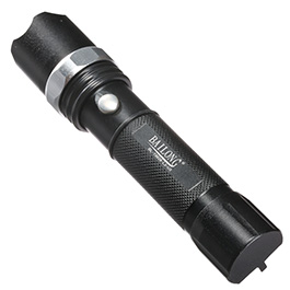 Bailong LED-Taschenlampe mit Zoom, Strobe schwarz inkl. Akku und Ladegerät Bild 6
