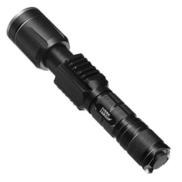 Bailong LED-Taschenlampe Tactical schwarz inkl. Kabelschalter, Akku und Ladegerät Bild 5