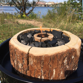 Origin Outdoors Grill Woodie 28 cm Einweggrill, Lagerfeuer und Kocher in einem! Bild 1 xxx: