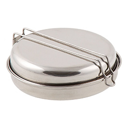 Kleinbild 1 MFH Camping Kochgeschirr Edelstahl 5-teilig f�r 1 Person