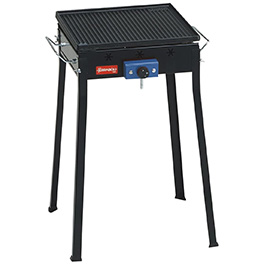 Ferraboli Gasgrill Plancha Mono schwarz kleines Packma