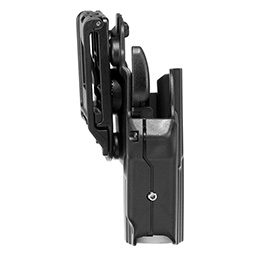 Nuprol Universal Type-C Holster Kunststoff m. Gürtelhalter für Pistolen rechts schwarz Bild 2