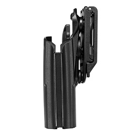 Nuprol Universal Type-C Holster Kunststoff m. Gürtelhalter für Pistolen rechts schwarz Bild 6