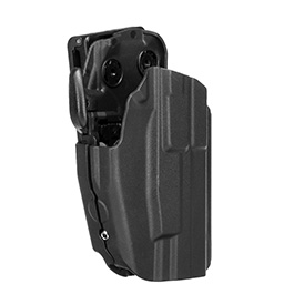 Nuprol Universal Type-A Holster Kunststoff m. Gürtelhalter für Pistolen rechts schwarz Bild 1 xxx: