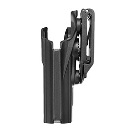 Nuprol Universal Type-A Holster Kunststoff m. Gürtelhalter für Pistolen rechts schwarz Bild 6