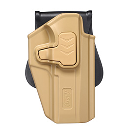 Strike Systems TQR Holster HT-Polymer Paddle fr CZ P-07 / P-09 Pistolen Rechts FDE - Generation 2