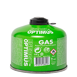 Optimus Gaskartusche grün für Camping Kocher 230g