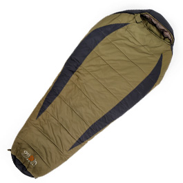 Origin Outdoors Mumienschlafsack Frostfall Comfort oliv-grau bis zu 200 cm Krpergre