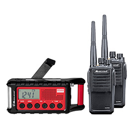 Midland Notfallset PMR-Premium 3 tlg. 2 x G15 Pro Funkgert und ER 300 Outdoor-Kurbelradio