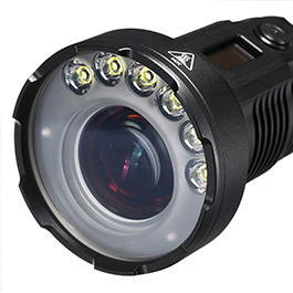 Nitecore LED-Taschenlampe P35i 3000 Lumen LED und Laser-Licht inkl. Akku schwarz Bild 7