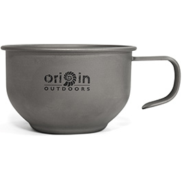 Origin Outdoors Kaffeetasse Titan 180 ml grau extrem leicht