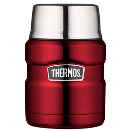 Thermos Thermobehälter King 0,47L mit Löffel rot Bild 1 xxx:
