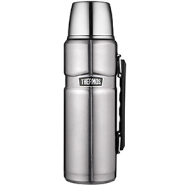 Thermos Isolierflasche King 1,2L silber