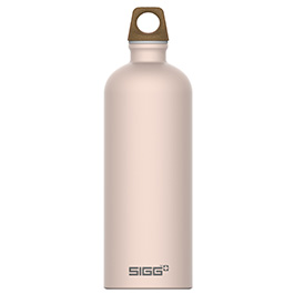 SIGG Alutrinkflasche Traveller MyPlanet Journey Plain 1 Liter Schraubverschluss rosa