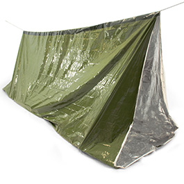 Origin Outdoors Survival Zelt 3 in 1 oliv Zelt, Schlafsack und Tarp in einem Bild 1 xxx: