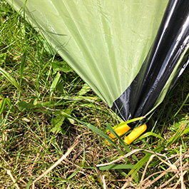 Origin Outdoors Survival Zelt 3 in 1 oliv Zelt, Schlafsack und Tarp in einem Bild 5