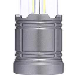 COB LED Laterne Big 260 Lumen batteriebetrieben mit Magnetfuß silber Bild 4