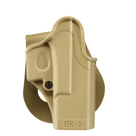 IMI Defense Level 2 Holster Kunststoff Paddle fr G 19 / 19X / 23 / 25 / 28 / 32 / 45 tan