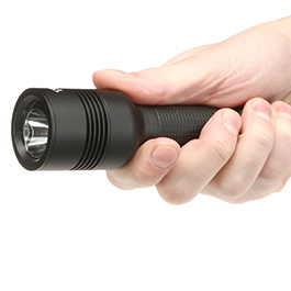 Walther LED Taschenlampe HFC1 1000 Lumen mit Rotlicht schwarz inkl. Handschlaufe, Gürteltasche und Gürtelclip Bild 10