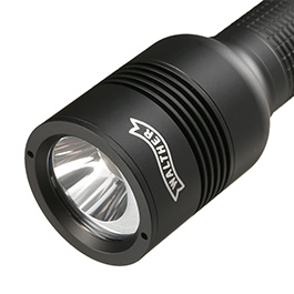 Walther LED Taschenlampe HFC1 1000 Lumen mit Rotlicht schwarz inkl. Handschlaufe, Gürteltasche und Gürtelclip Bild 6