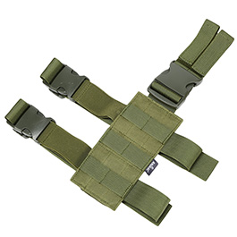 Amomax Molle Drop Leg Plate / Beinplattform Nylon-Fabric oliv