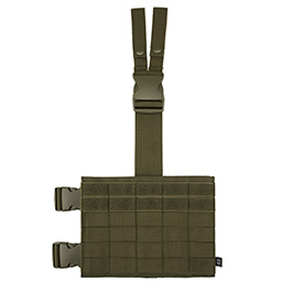 Brandit Beinplatte Molle Leg Panel oliv mit versteckter Tasche