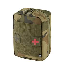 Brandit Medic-Zubehrtasche Molle First Aid Pouch large woodland 21 x 14 x 10 cm