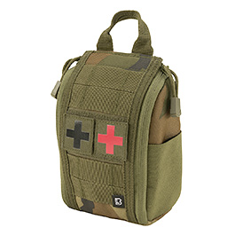 Brandit Medic-Zubehrtasche Molle First Aid Pouch Premium woodland 17 x 10,5 x 6 cm