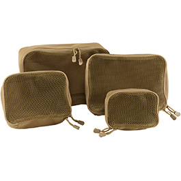 Brandit Packwrfel US Copper Packing Cubes camel 4-teilig