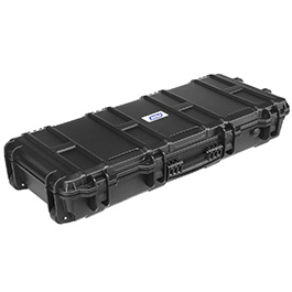 ASG Large Hard Case Waffenkoffer / Trolley 98 x 43 x 18 cm PnP-Schaumstoff schwarz