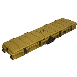 ASG X-Large Polymer Hard Case Waffenkoffer / Trolley 136 x 40 x 14 cm PnP-Schaumstoff RAL8000