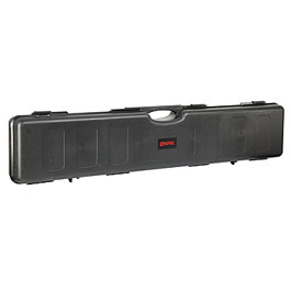 Nuprol Essentials Large Hard Case Waffenkoffer 123,5 x 26,5 x 11 cm Waben-Schaumstoff schwarz Bild 1 xxx: