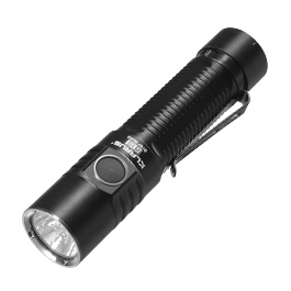 Klarus LED Taschenlampe G15 V2 4200 Lumen schwarz mit Powerbankfunktion inkl. Akku, Ladekabel und Handschlaufe