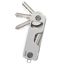 MyEDC Schlsselhalter Large Key Holder silber fr bis zu 14 Schlssel