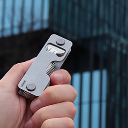 MyEDC Schlüsselhalter Large Key Holder silber für bis zu 14 Schlüssel Bild 2
