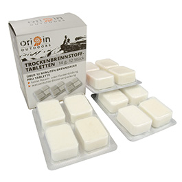 Origin Outdoors Trockenbrennstoff 12 Tabletten