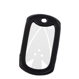 Bushcraft Essentials Silencer fr Dog Tag schwarz