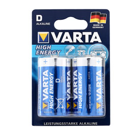 Varta High Energy Batterie Monozelle LR20 D - 2 Stück