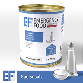 Emergency Food Basic Notration Speisesalz 700 g Dose
