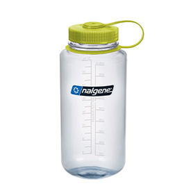 Nalgene Weithals-Trinkflasche WH Silo 1 Liter BPA-frei klar