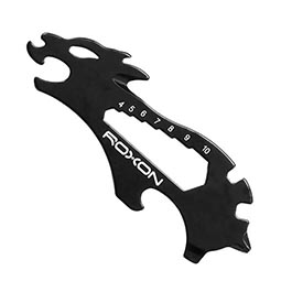 Roxon Multitool Wolf 8 in 1 schwarz