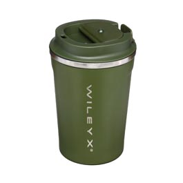 WileyX Thermobecher WX Edelstahl doppelwandig schwarz