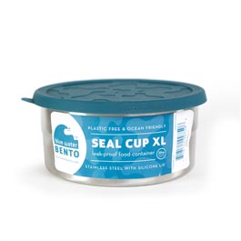 ECO Lunchbox Edelstahlbehälter Seal Cup XL petrol