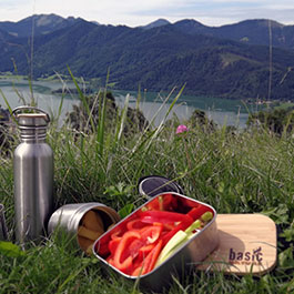 Basic Nature Lunchbox Bamboo 0,8 Liter Bild 7