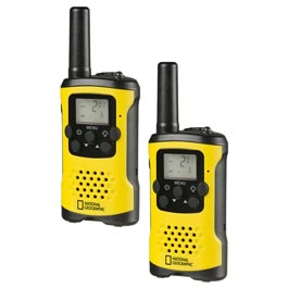 National Geographic Funkgerte Walkie Talkies 2er Set gelb