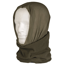 Mil-Tec Multifunktionstuch Headgear Fleece oliv