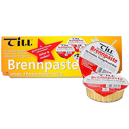 Sicherheits Brennpaste 3 x 80g