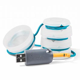 BioLite Campinglampe SiteLight String Laterne 150 Lumen inkl. USB-Adapter