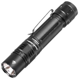 Fenix LED Taschenlampen Set PD36R Pro schwarz + E03R V2.0 grau