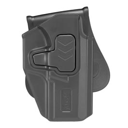 Strike Systems TQR Holster HT-Polymer Paddle für CZ P-10C Pistolen Rechts schwarz
